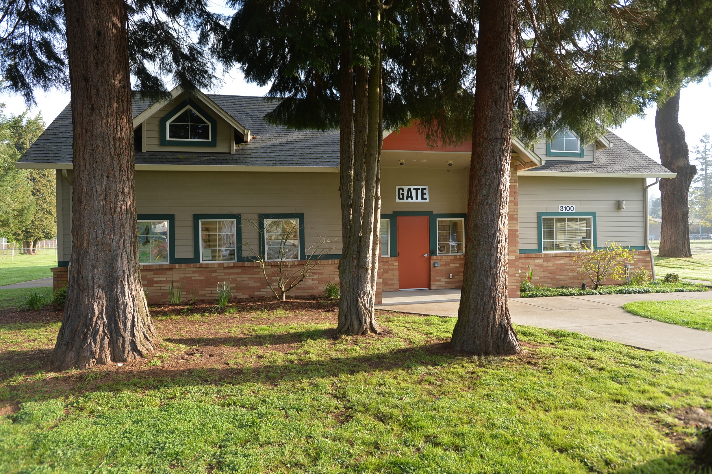 GATE building Entrance into GATE