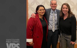 Sandra Zavala-Ortega, Dr. Jeff Snell, and Tracie Barrows